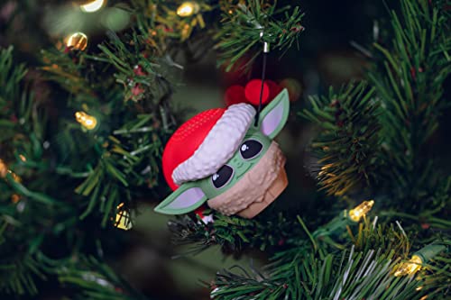 Bitty Boomers Star Wars The Mandalorian: Grogu With Santa Hat - Mini Bluetooth Speaker #TOP3