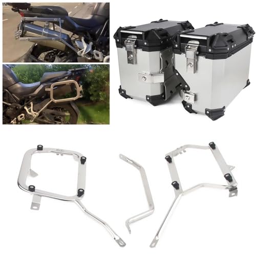 Support valise moto TRK702X avec rack de transport arrière