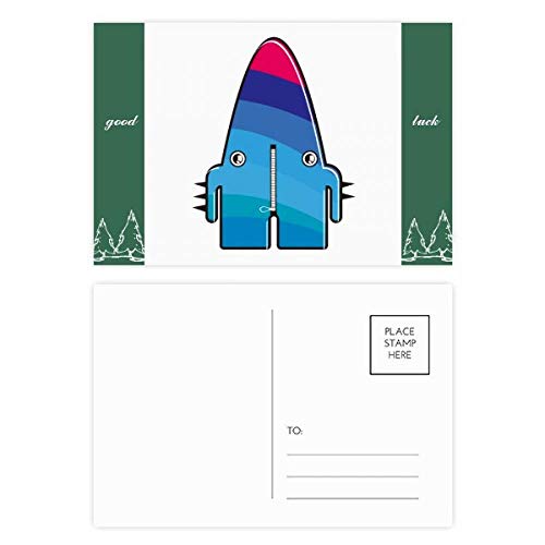 Cartes postales Alien Blue Monster pour correspondance et décoration