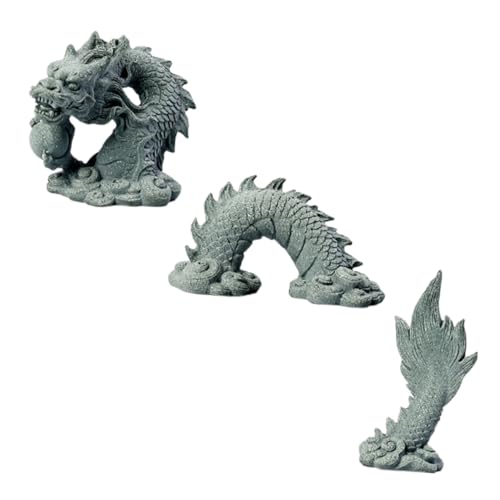 Accessoire de jardin et statue de dragon pour bonsaï et paysage - 2