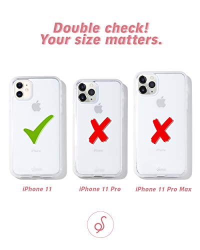 Image of Sonix Pearl Tort Case for iPhone 11 [10ft Drop Tested] Protective Translucent Iridescent White Marble Case for Apple iPhone 11