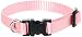 LupinePet Basics 1/2" Pink 6-9" Adjustable Collar for Extra Small Dogs