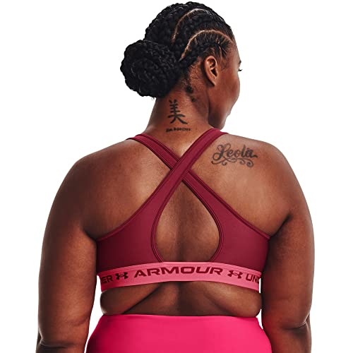 Image of Under Armour Women's Crossback Mid Impact Sports Bra