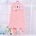 Children Cute Styling Bath Towel Wearable Hooded Cape Bathrobe Ropa para niños