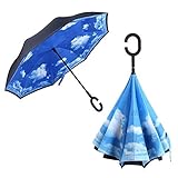 ☂ KOMPAKTES, TRAGBARES UND EINFACHES TRAGEN: Dieser Regenschirm lässt sich leicht in Ihrem Auto, Ihren Aktentaschen, Rucksäcken, Tavel-Taschen usw. verstauen. Er eignet sich perfekt für Reisen, Geschäftsreisen, Camping, Angeln und den täglichen Gebrauch. Geeignet für Männer und Damen.
