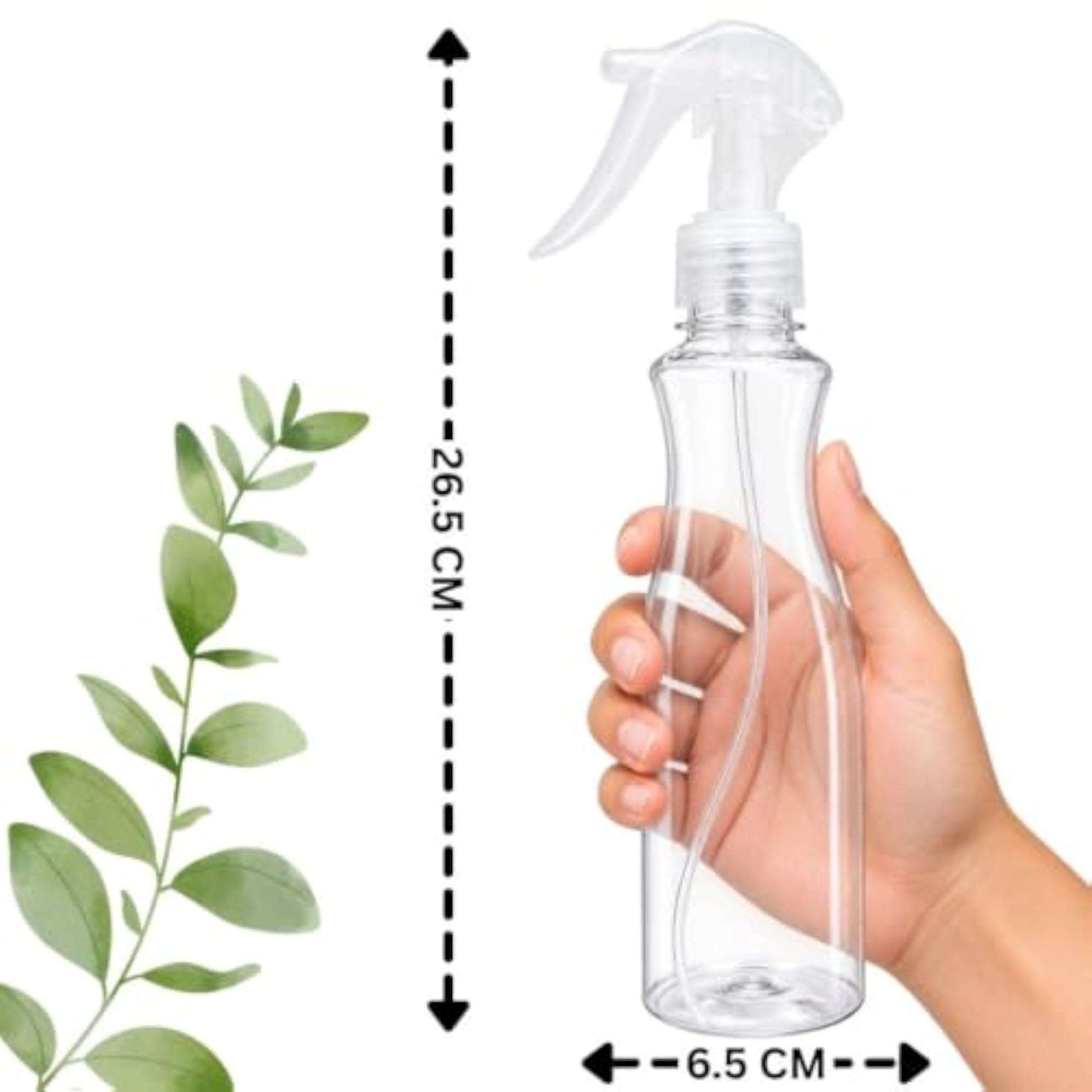 500ml Empty Plastic Spray Bottle for Multi-Purpose Use
