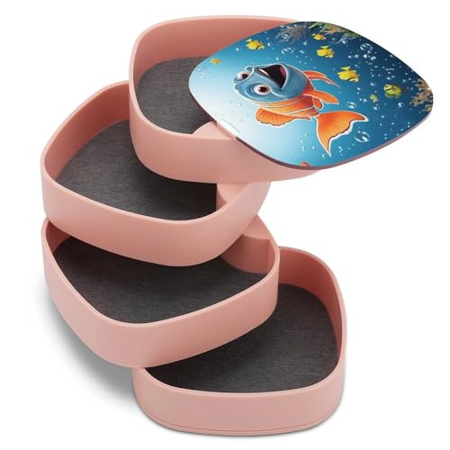 Rangement bijoux poissons sous la mer avec compartiments - 8