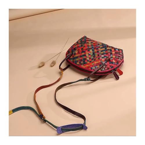 Women Shoulder Handbags Shell Bag Colorful Small Knitting Money Zipper Crossbody Bags Fit For Girls Bolsa Feminina4