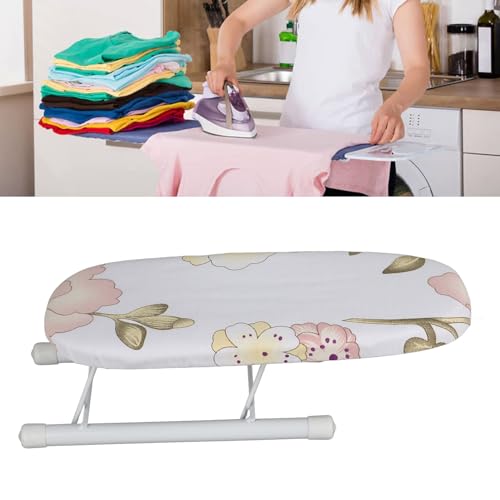 Fdit Small Ironing Board Toy for Sleeves Neckline T-Shirt Collar Cuff Underwear (Not Suitable for Complete Clothing)