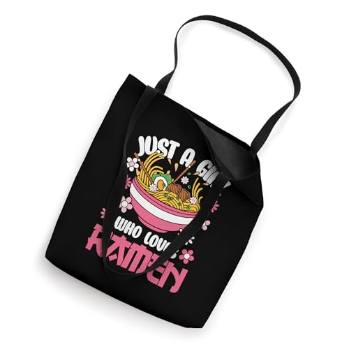 Bolsa Tote Just A Girl Who Loves Ramen miniatura 2