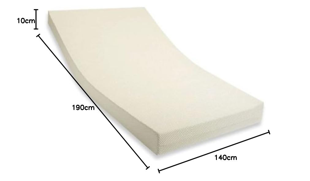Doctorsleep Medisleep Select Komfortschaum Matratze Kerngröße 140x190x10 cm mit Bezug Härtegrad 2 (mittelfest) – Ansicht 2