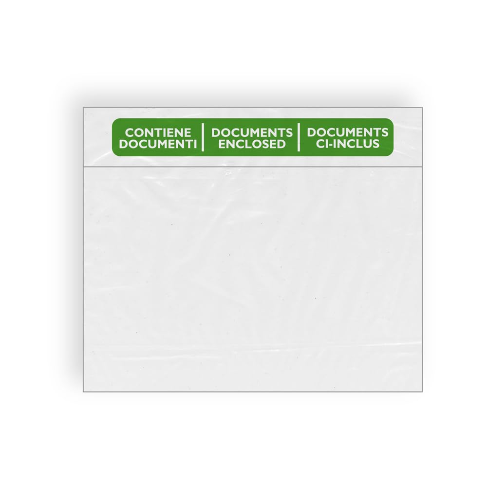 Buste Adesive Per Spedizione Documenti DLN Markin Senza Dicitura - Foto 4