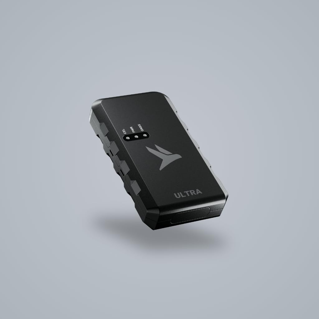 Flashbird Ultra - Traceur GPS 4G Antivol Haut de Gamme, Temps Réel, Anti-Brouillage, Localisation en Souterrain, pour Moto, Voiture, Van, etc.