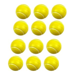 Tennis Training Foam Balls, Soft Tennis Balls for Beginners, Foam Tennis Balls for Indoor Use, Tennis Practice Balls for All Ages, Beginner Tennis Balls for Training