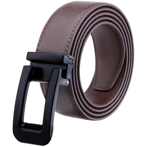 Image of Labnoft Men's PU Leather Auto-lock Belt