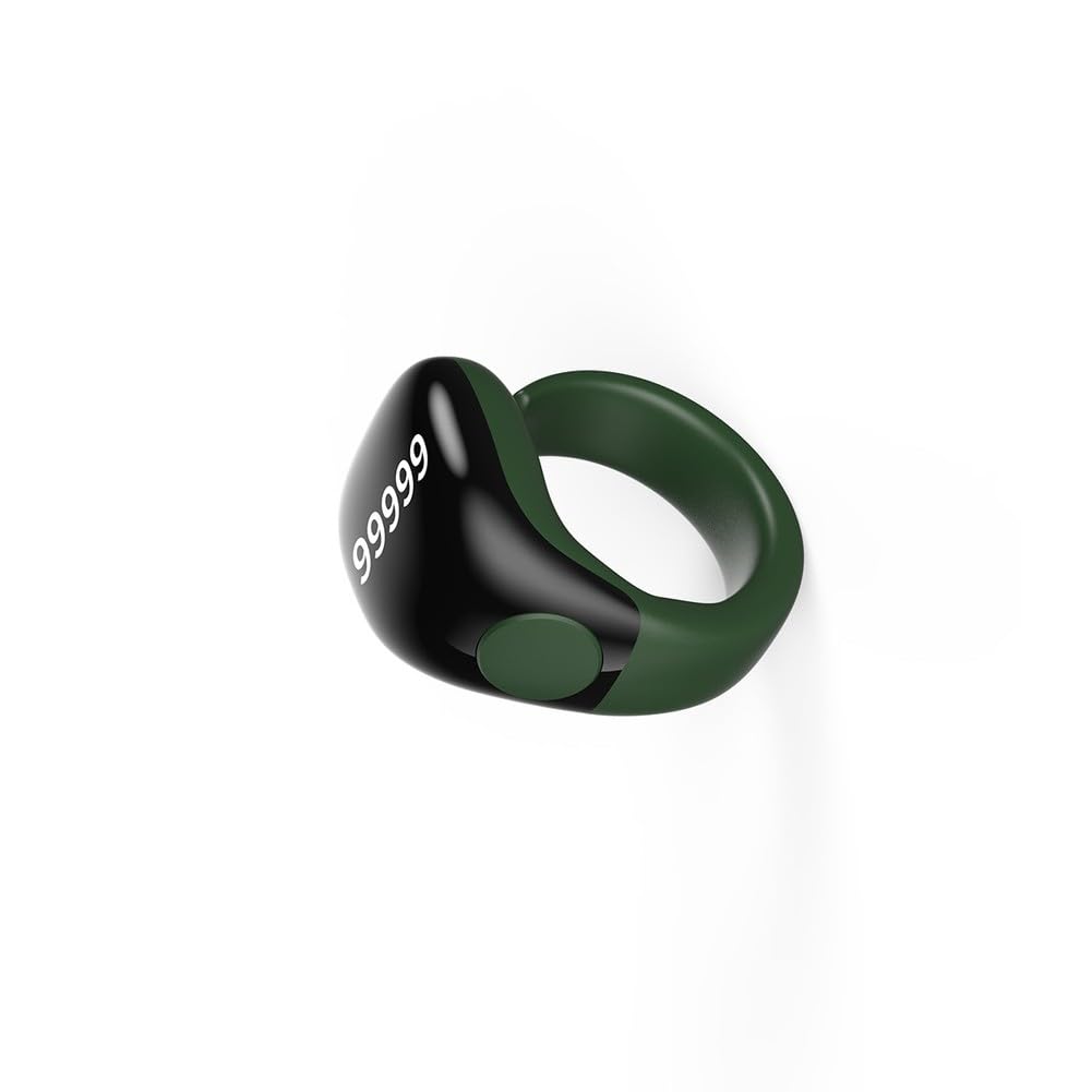 Bague Tasbih numérique et compteur intelligent Zikr étanche avec connexion application musulmane