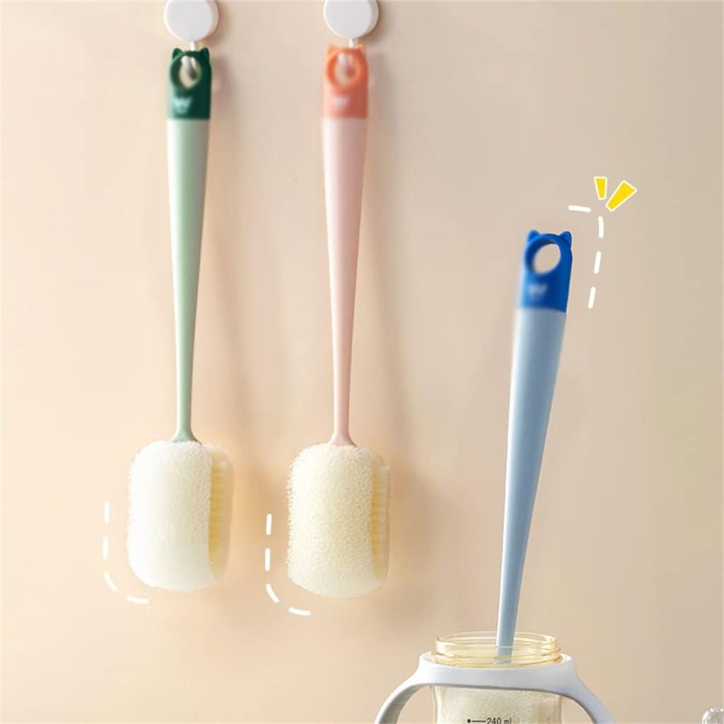 Loofah Cup Brush Scrub Cleaner Cleaning Milk Bottle Water Kitchen to Tea Stains