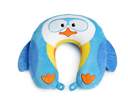 Mousehouse Gifts Penguin Memory Foam Kinder-Reisekissen, 30 x 30 cm Cover