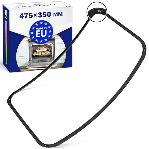 Goma Horno con Código Original 8996619260491 899661926049/1 8996619143176 899661914317/6 para AEG para Electrolux para Zanussi - Junta Horno con 4 Ganchos - MADE IN EU - Garantía de 10 Años - MONTERAL