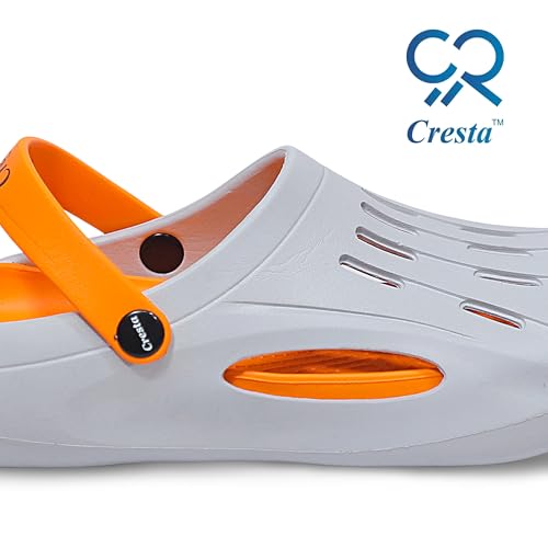 Image of CRESTA Kids Clogs Shoes for Boys & Girls Dailywear Comfortable, Lightweight Anti-Skid Indoor & Outdoor Sandals Clogs for Kids