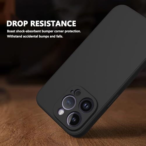 Image of for iPhone 14 Pro Max Case Black, Scratch Resistant with Soft Touch, Slim Thin Phone Cover for iPhone 14 Pro Max 6.7 inch