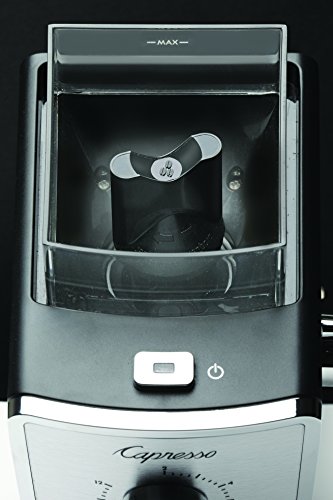 Capresso Burr Grinder, Black, 10Hx8Lx6W #TOP4