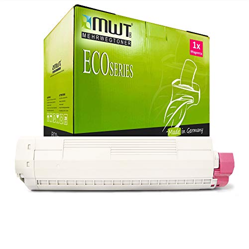 Toner Oki C822 magenta remplace 44844614 pour corriger les impressions ternes