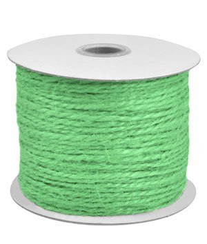 burlapfabric.com 1.5mm Mint Green Jute Twine - 100 Yards