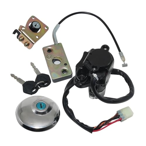 Contacteur d'essence avec clé et serrure de rechange pour moto GZ125 GZ250 Marauder