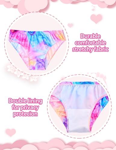 Image of Girls Rash Guard Swimsuit Two Pieces Adorable Swimswear Quick Dry Bathing Suit Long Sleeve