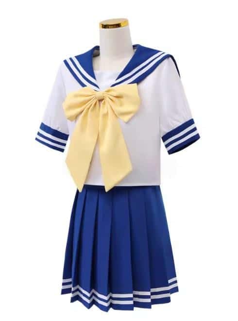 Amazon.co.jp: [ケ-プ] らき☆すた コスプレ衣装 泉こなた 美水かがみ
