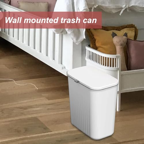 Basura de pared pequeña para encimera que elimina olores 2