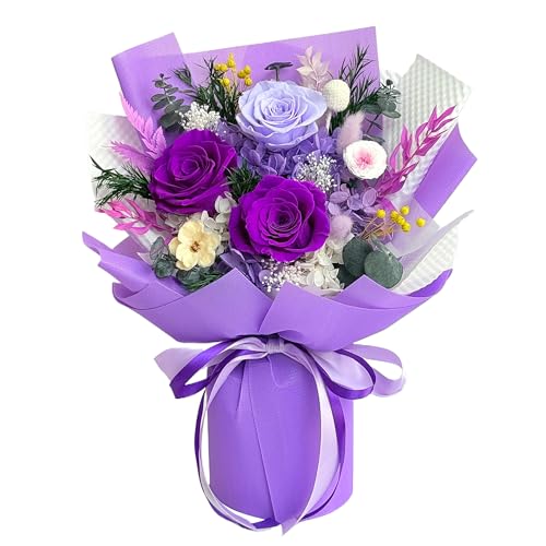 Vrioca Mothers Day Gifts, Flowers for Delivery, Preserved Flowers Bouquets, Birthday Gifts for Women Mom