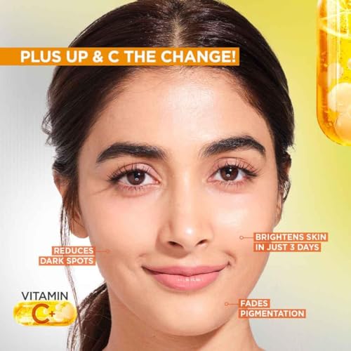 Image of Garnier Bright Complete Vitamin C Booster Serum - 7ml | Dark Spot Reduction, Brightening & Radiance Boosting Face Serum (SET OF 1)