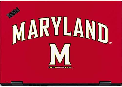 Skinit Decal Laptop Skin Compatible with Thinkpad X1 Yoga (3rd Gen 2018) - Officially Licensed College University of Maryland Design