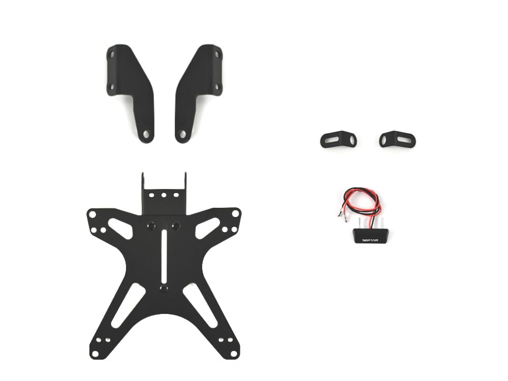 PORTATARGA SPORTIVO REGOLABILE compatibile con YAMAHA MT 07 2013-2024 | SEPTAR