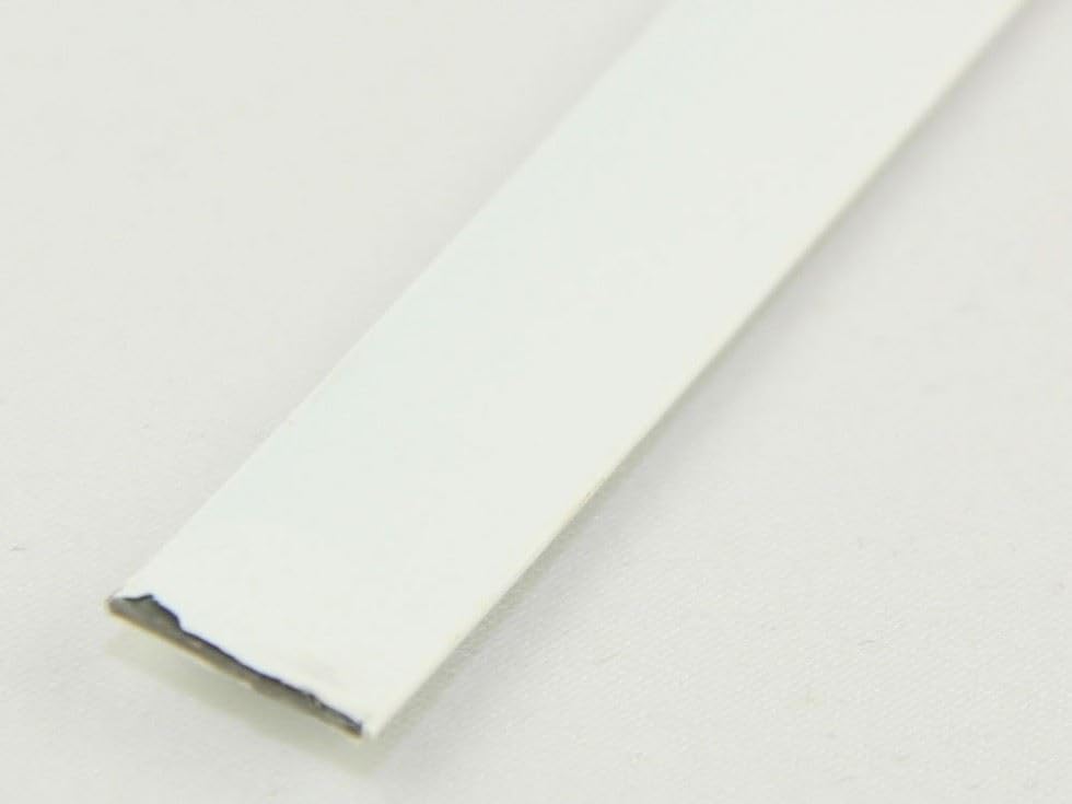 White Plastic Covered Steel Boning Suitable for Dressmaking - Sold per 20 metre roll