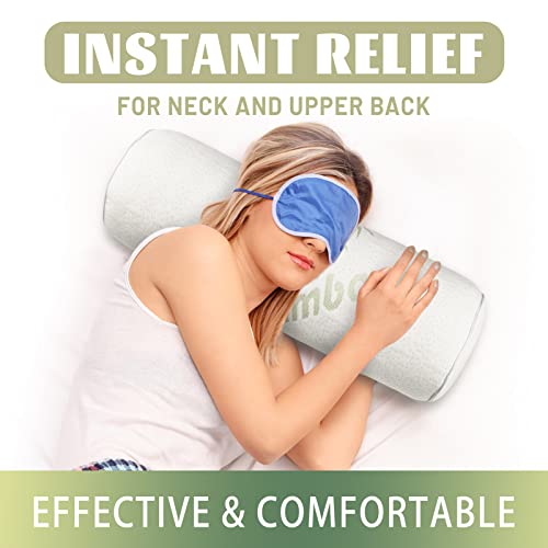 Shenghome Cervical Neck Roll Pillows For Sleeping Bolster Cylinder Round Pillows Support For Bed Legs Back And Yoga #TOP1