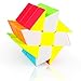TOYESS Fenghuolun 3x3 Cubo Mágico Wheel Juguete de Rompecabezas para Niños y Adultos, Stickerless