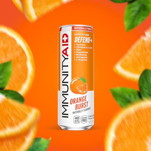 LIFEAID IMMUNITYAID Support Blend, Echinacea, Zinc, Astragalus and Vitamin C, IMMUNITY AID, 12 Fl Oz (Pack of 12)