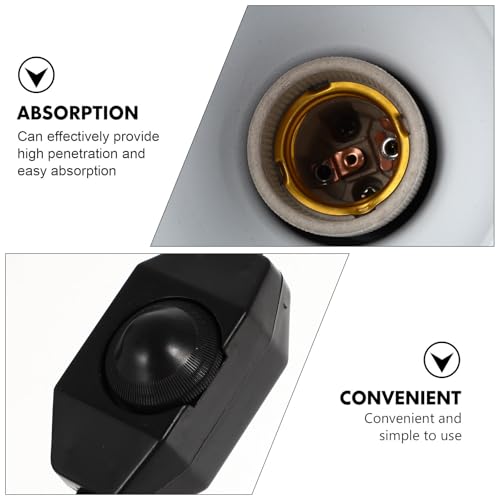 Pantalla E27 Cabilock para lámpara de tortugas con soporte ABS 4