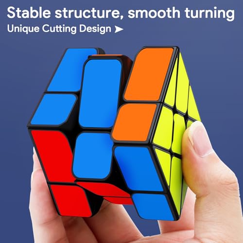 TOYESS Fenghuolun Zauberwürfel Original für Kinder, Speed Würfel 3x3 & Zauberwürfel Schweirig, Speed Cube für Geschicklichkeitsspiele ab 12 & Zauberwürfel Schwer für Erwachsene