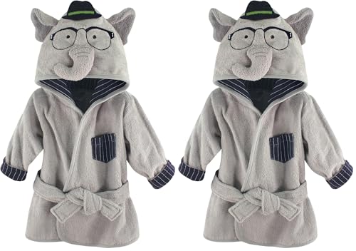 Image of Hudson Baby Unisex Baby Plush Pool and Beach Robe Cover-ups