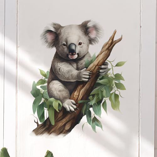 Vinilo decorativo koala acuarela para pared miniatura 2