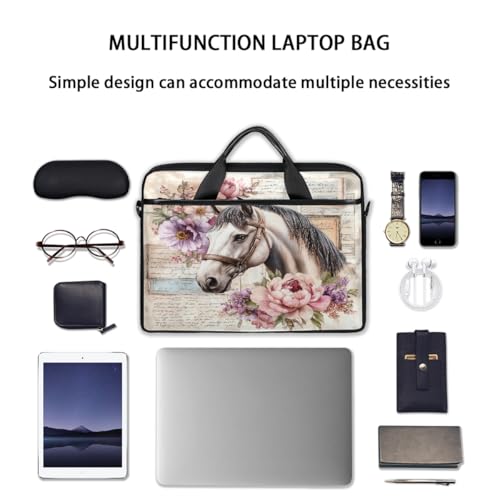 Bolso para portátil con diseño Floral Peony para 15 pulgadas miniatura 7