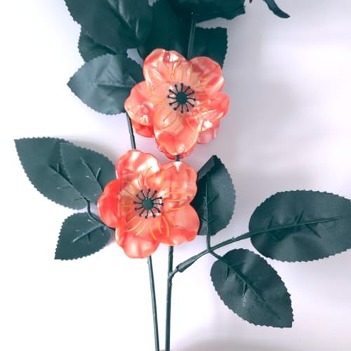 Pinza Poppy, pinzas pequeñas para el cabello de acetato para mujeres miniatura 4