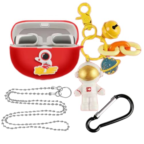 Bose Ultra Open Earbuds 用 ケース カバー Bose ワイヤレス イヤーホン 用 シリコン 保護ケース 装着充電可能 保護カバー 落下防止 キズ防止 紛失防止 指紋防止 耐衝撃 防水 防塵 軽量 柔らか 保護カバー 可愛い 漫画 宇