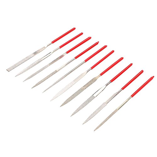 Fichiers de guitare de 10 pcs pour ajustement de frette et polissage pickguard