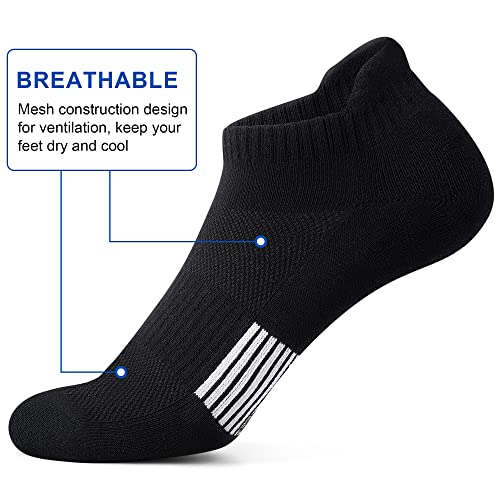 Image of Ankle Socks Womens Athletic Running Comfort Cushioned 3 /5 /6Pairs