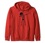 Photo Gallery scheleton dabbing - funny halloween holiday - silhouette felpa con cappuccio Photo Gallery scheleton dabbing - funny halloween holiday - silhouette felpa con cappuccio